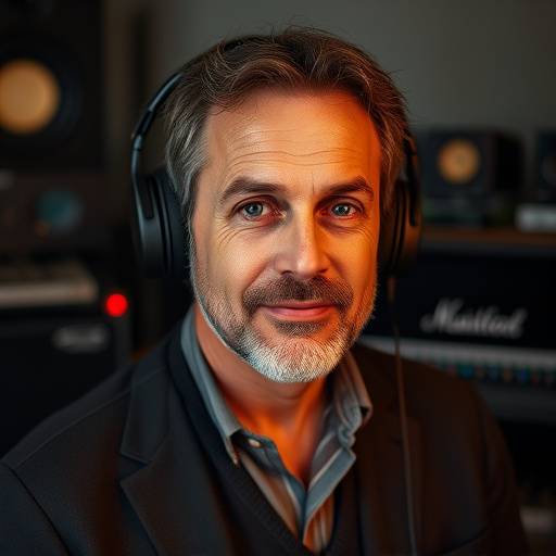 Portrait d'Alain Dubois, ingénieur du son et professeur d'audio